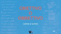Obiettivo o obbiettivo: come si scrive